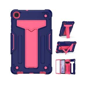 Samsung Galaxy Tab A9 8.7 (2023) Heavy Duty Rugged‎ Case Cover, Navy+Rose NWT
